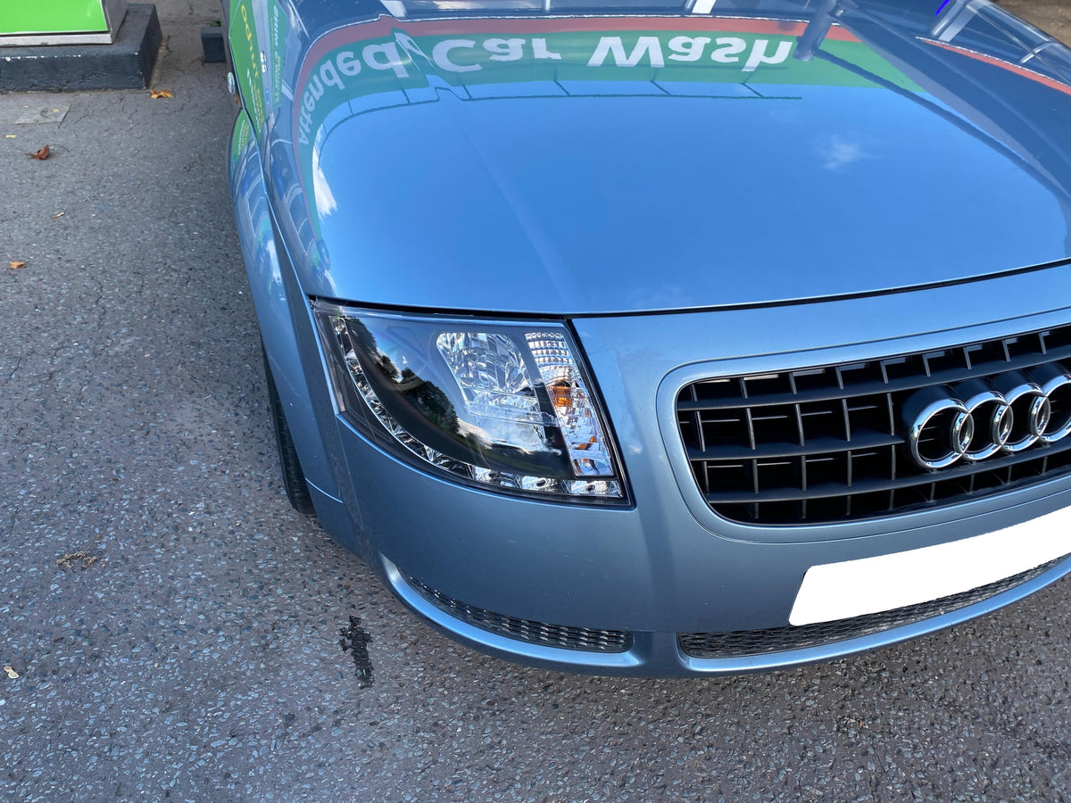 Audi TT 19992007 8N Black LED DRL Daylight Running Lights Headlights