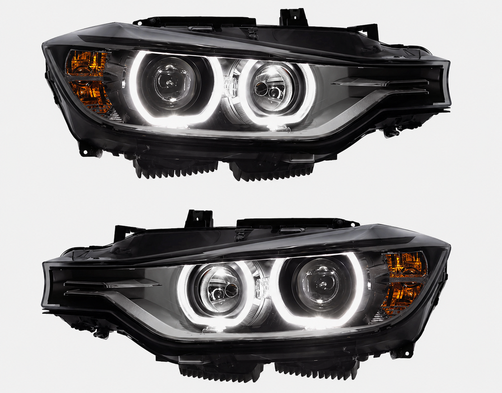 Headlights For BMW F30 F31 LED Projector Headlights (2011-2015) - Halogen