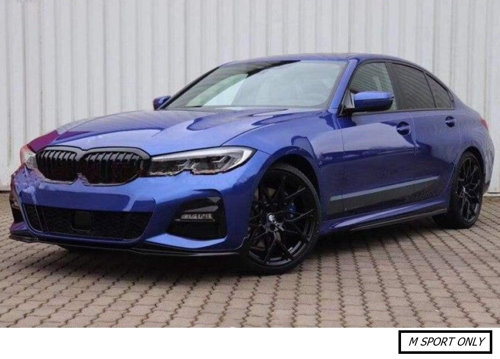 Bmw 3 Series G20 2018-22 M Performance Body Kit Gloss Black Splitter Diffuser