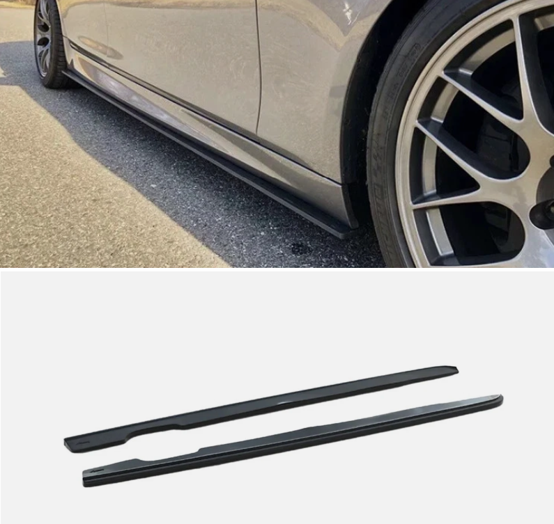 BMW 5 Series F10 F11 M-Performance Side Skirts (2010-2017) – Gloss Black