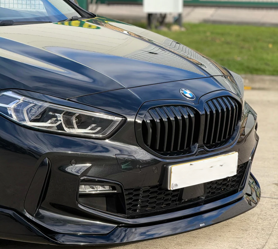 Splitter For BMW 1 Series F40 2019-2022 Gloss Black M Performance Lip