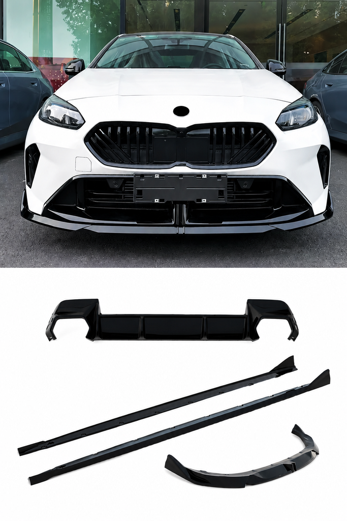 Splitter For BMW 1 Series F70 2024 onwards Gloss Black M Performance Lip