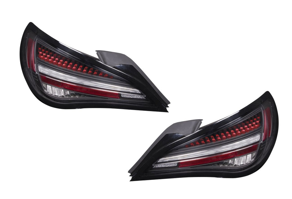 Mercedes CLA W117 2014-2019 LED Black Rear Lights Sequential Dynamic Indicator