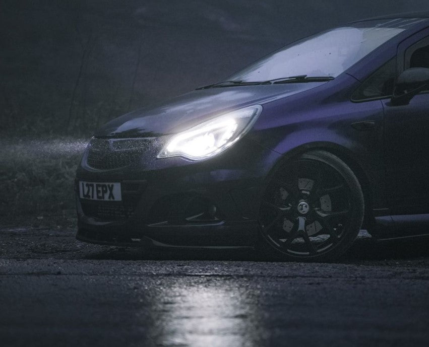 Vauxhall Corsa D LED DRL Projector Headlights (2011-2014)