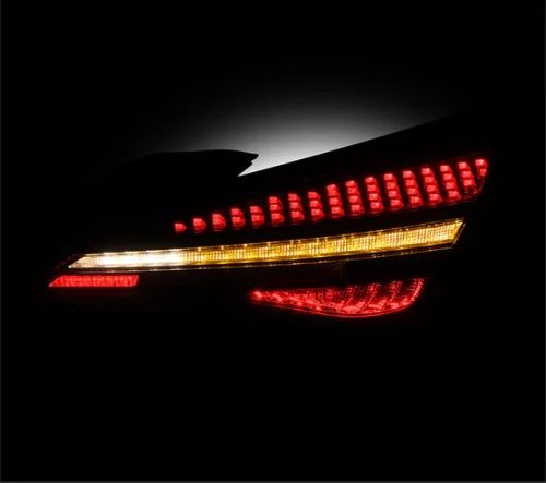 Rear Lights For Mercedes CLA W117 2014-2019 LED Black Smoke Rear Light ...