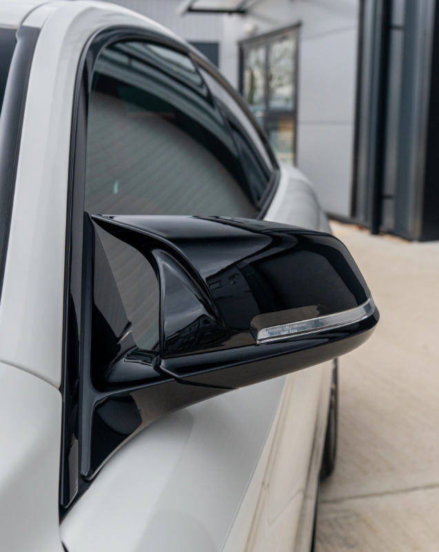 Gloss Black Wing Mirror Covers For BMW F20 F21 F23 F30 F31 F32 F33 i3 X1