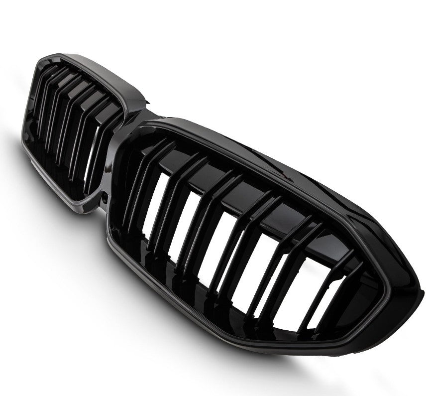 BMW 3 Series G20 and G21 2019-2022 Pre LCI LED Black Double Slat Kidney Grills