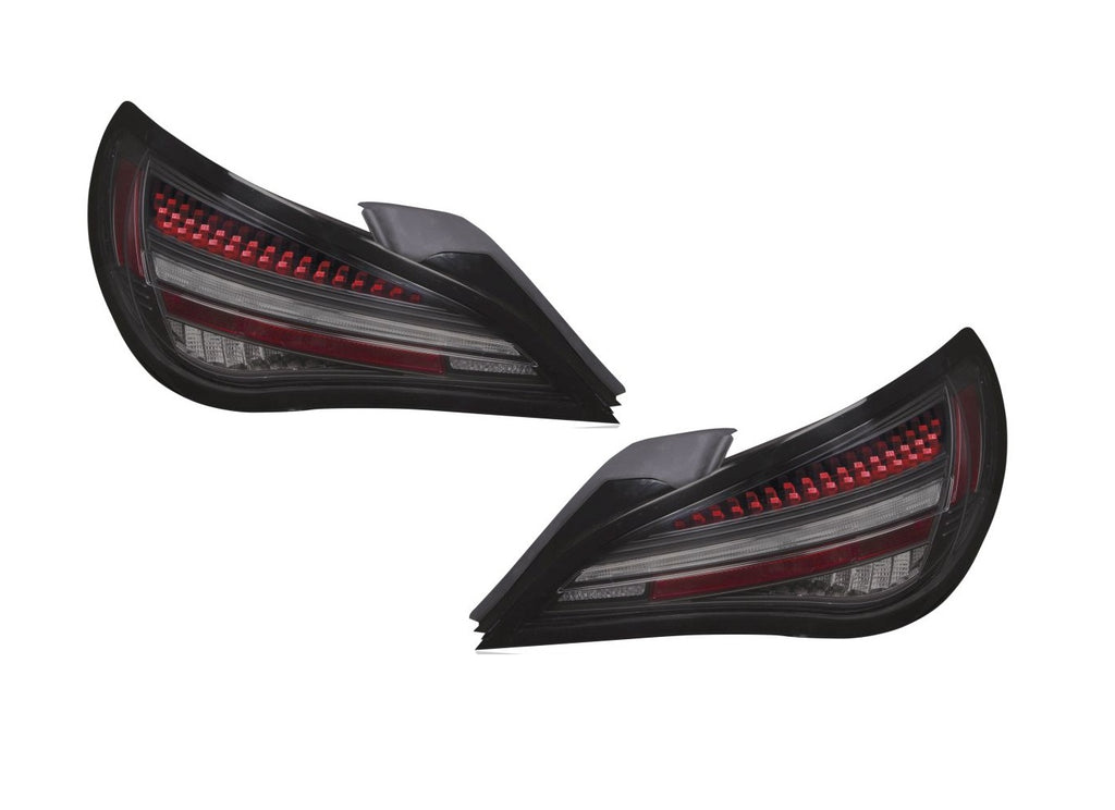 Mercedes CLA W117 2014-2019 LED Black Smoke Rear Lights Sequential Dynamic Indicator