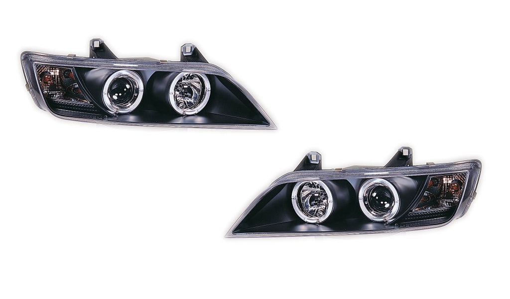 BMW Z3 1996-2002 Black Angel Eye Headlights