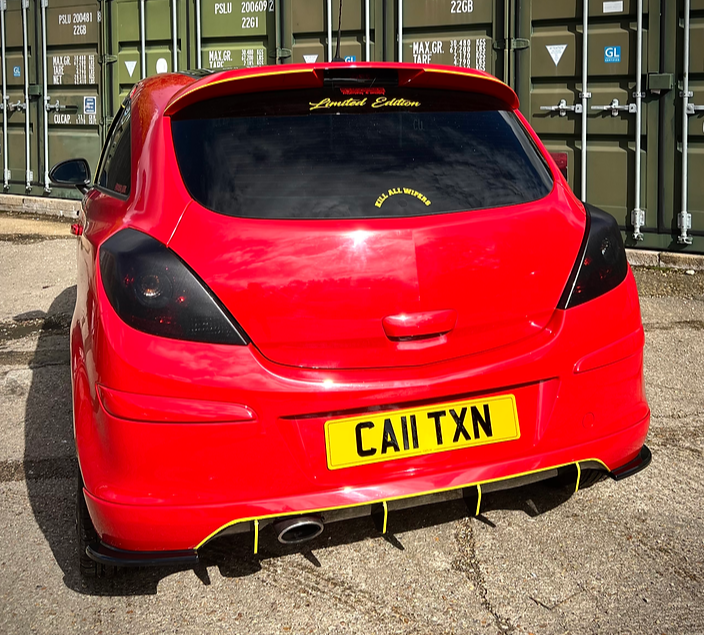 Vauxhall Corsa D Limited Edition - TRC Rear Spats