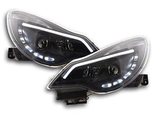 Vauxhall Corsa D LED DRL Projector Headlights (2011-2014)