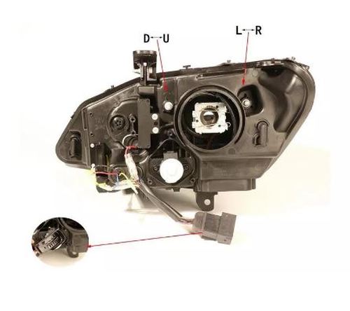 Spyder BMW Z4 09-13 Projector Headlights (Not Comp w Halogen) Black PRO-YD-BMWZ409HID-AFSSEQ-BK main image 1