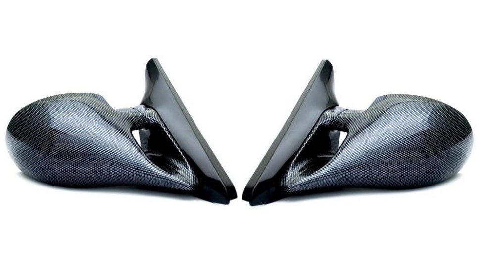 BMW 5 Series E39 1995-2003 Carbon Effect M3 Electric Door Wing Mirrors