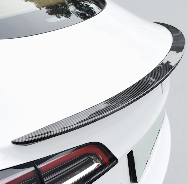 Tesla Model 3 2017 On - Carbon Performance Trunk Lip Spoiler