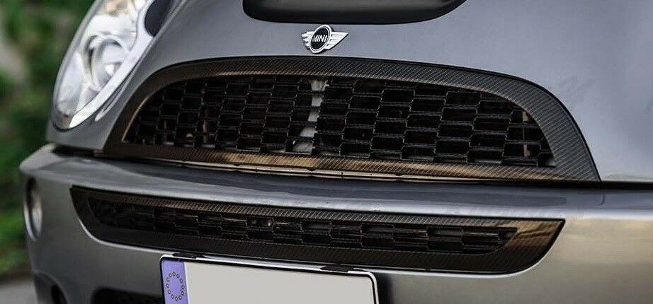 Mini Cooper R50/R52/R53 01-06 Carbon Mesh Grill – 2xcite