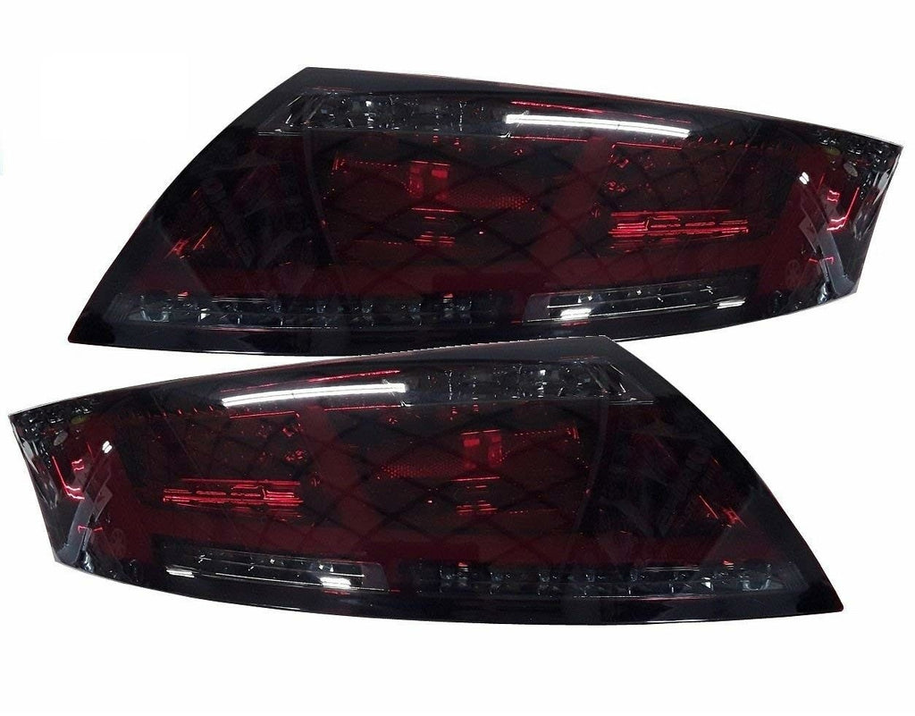 Audi TT 8J Model 2007-2014 LED Red and Smoked Rear Tail Lights With Sequential Indicators